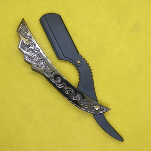 Maquinilla de afeitar profesional de borde recto de acero inoxidable para cara, cuerpo, Bikini, axilas, afeitado para barberos y entusiastas del afeitado - Product Image 5