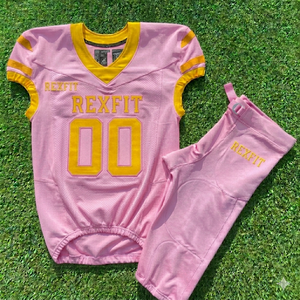 Uniformes de Fútbol Americano Personalizados Rexfit Sports, Precio de Fábrica, Venta al Por Mayor de Camisetas de Fútbol Americano - Product Image 4