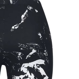 Leggings de Yoga para Mujer, Estilo Moderno, Cintura Elástica, Color Sólido, Transpirables, de Secado Rápido, Colores Personalizados, Servicio OEM - Product Image 6