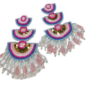 Pendientes de Perlas de Varios Tamaños Personalizados, Joyería de Moda para Niñas y Mujeres, Regalo para Fiestas, Hecho en India - Product Image 1