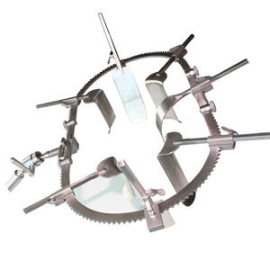 Juego de Retractores Bookwalter de Calidad Premium, Acero Inoxidable Plateado, Retractores Abdominales Clase I, Cuchillas y Pinzas Manuales ETS-054 CE - Product Image 6