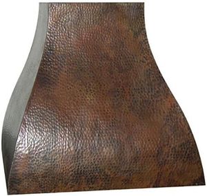 Elegante Campana Extractora de Cobre Diseñada para Cocinas Residenciales y Comerciales, Flujo de Aire Superior, Atractivo Artesanal Hecho a Mano - Product Image 1
