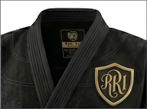Black Durable BJJ Gi Judo Karate Uniform Set Polyester/Cotton Martial <b>Arts</b> Wear Breathable Lightweight Unisex Adult Front - Product Image 5