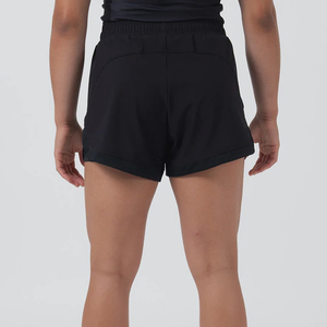 Shorts Deportivos de Cintura Media para Mujer, Ajustados, con Estampado Animal y Flores, Ecológicos, de Secado Rápido, Spandex/Algodón, con Logotipo Personalizado - Product Image 3