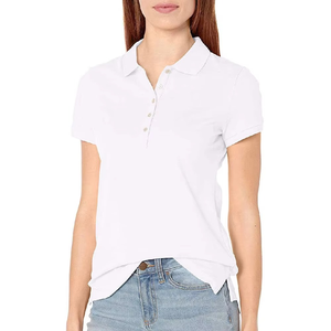 <b>Women</b> <b>Polo</b> <b>Shirts</b> Soft Cotton Blend Made <b>for</b> Comfort and <b>Long</b> Day Wear <b>Women</b> <b>Polo</b> <b>Shirts</b> Trendy Modern Tops - Product Image 2