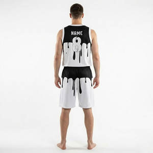 Conjunto de Uniforme de Baloncesto Personalizado, Jersey y Pantalones Cortos para Equipo - Product Image 3