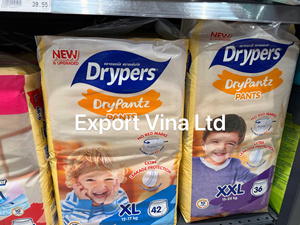 (Export Vina Ltd) Pañales Drypers Drypanz en Tallas M/L/XL/XXL para Bebé - Product Image 2