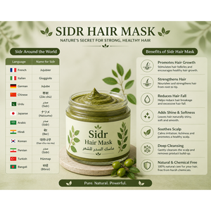 มาส์กผมสมุนไพรซิดร์ไวท์เลเบล สูตรพร้อมใช้สำหรับผมที่จัดทรงง่าย พร้อมเพิ่มความเงางามอย่างเป็นธรรมชาติ - Product Image 3