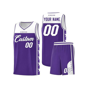 Tenues d'entraînement de basketball pour sports athlétiques, tissu en mesh respirant, ensemble de maillots personnalisés en couleur - Product Image 2