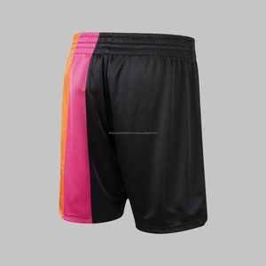 Pantalones cortos de baloncesto de malla doble de alta calidad, uniformes de baloncesto reversibles para jóvenes, pantalones cortos de baloncesto para jóvenes, Unisex - Product Image 5