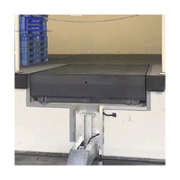 Niveleur de quai de chargement hydraulique personnalisé OLAND avec plaque antidérapante à carreaux, puissance 750W, pour utilisation avec camions