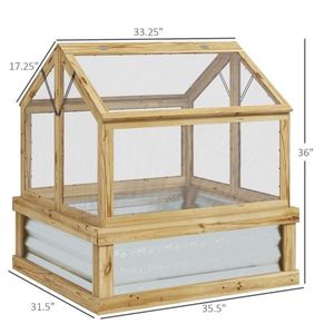 Flower Bed Greenhouse for Garden for Growing & Protecting Your Plants - Product Image 2