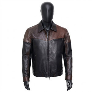 Chaquetas de Cuero para Hombre de Primera Calidad al Mejor Precio, Chaquetas de Cuero para Hombre Modernas y a la Moda, Precio Competitivo, Novedad - Product Image 3