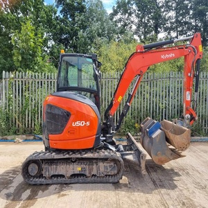 Mini-excavatrice Kubota U-50-5 d'occasion avec moteur puissant, commandes fluides et performances excellentes pour le travail quotidien - Product Image 1