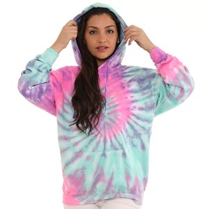 Pakistan Manufacturer Custom <b>Tie</b> <b>Dye</b> Hoodie Sublimation Pullover Hoodies Bulk Supply Unisex Casual <b>Sweatshirt</b> Spring Wear - Product Image 3