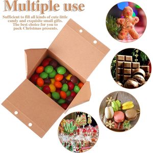 36 Cajas de Regalo Pequeñas para Fiestas Navideñas, Bolsas de Regalo para Pequeños Detalles Navideños, Rellenos para Calcetines Navideños - Product Image 6