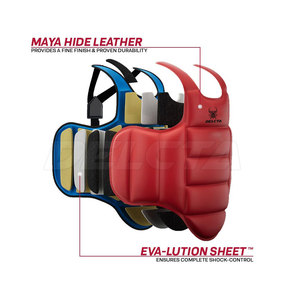 Premium Quality Wholesale MMA Chest Guard Contrast Color MMA Chest Guard Cheap Price MMA Chest Guard - Product Image 3
