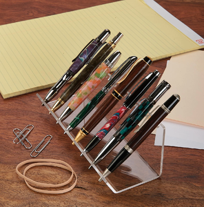 Clear Acrylic Pen Holder Acrylic Desktop Drawer Organizer Student Pen Holder & Stationery Acrylic Pen Holder - Product Image 6