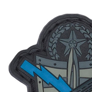 Patch en PVC souple 3D pour vêtements, logo et étiquette en caoutchouc brodés sur mesure, pressés à chaud, patchs en caoutchouc pour vêtements - Product Image 4
