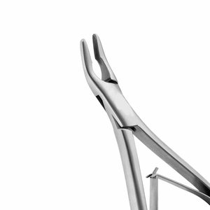 Rongeur chirurgical orthopédique pour la coupe et la précision des tissus, 7 pouces, corps arrondi, pointe incurvée et robuste, double ressort - Product Image 2