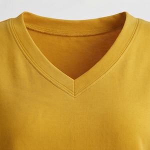 Camiseta Oversize para Mujer, Estilo Urbano, Personalizada con Estampado, de Algodón, Corte Holgado, Color Personalizado, Transpirable, Estilo Casual de Verano - Product Image 4