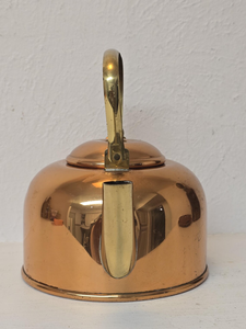 Vintage Brass <b>Kettle</b> Small Decorative Teapot Antique Style Metal Tea Pot Classic Kitchen Tabletop Home Decor - Product Image 5