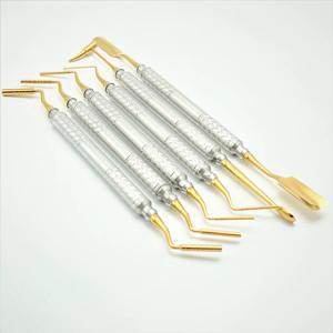 Juego de 6 Instrumentos Dentales de Acero Recubiertos de Titanio, Fuente de Alimentación Manual para Injerto Óseo, Impresión de Alta Calidad, 3 Años de Garantía - Product Image 5