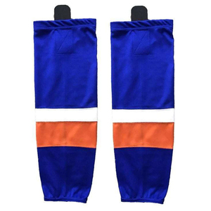 Chaussettes de hockey sur glace professionnelles, tricotées, durables, avec tissu doux, ajustement flexible, construction renforcée, personnalisables - Product Image 1
