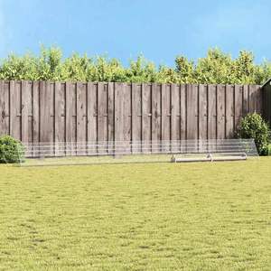 Jaula para Pollos de Acero Galvanizado 255.91 X 21.65 X 21.65 Pulgadas, Jaula para Animales Plateada 255.91 X 21.65 X 21.65 Pulgadas - Product Image 1