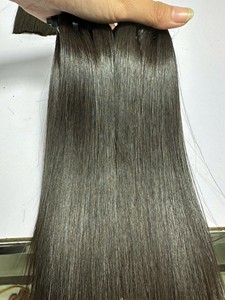 Hot selling Natural Black Wavy Weft Color Hair 100% Raw Vietnamese Human Hair No <b>tangle</b> No Shedding Wholesale - Product Image 4