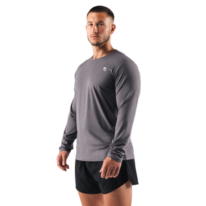 Camiseta de Manga Larga para Hombre, Secado Rápido, Transpirable, Deportiva, para Entrenamiento, Paquete de Dos - Product Image 2