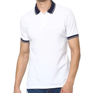 เสื้อยืดคอตตอนปักลายสไตล์ไฮสตรีท ระบายอากาศได้ดี สำหรับผู้ชาย เหมาะสำหรับใส่เล่นกอล์ฟ ใส่ทำงาน ขายส่ง - Product Image 2