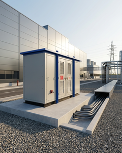 Transformador de Potencia Trifásico Compacto Sumergido en Aceite de 20kV, Subestación Eléctrica Exterior para Uso Comercial e Industrial - Product Image 2