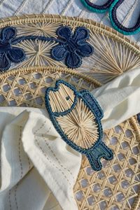 Premium Handmade Fish Shape Rattan Napkin Ring Natural Woven Table Decor Holder for Trendy Coastal Dining and Wedding Setup - Product Image 1