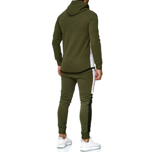 Vêtements pour hommes exclusifs, mélange premium, uniforme sportif isolé haut et bas, fournisseur - Product Image 1