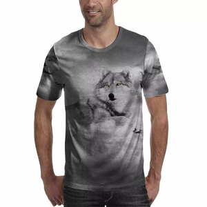 Camiseta Sublimada Cómoda para Hombre, de Alta Calidad, para Verano, Superventas, con Estampado, Transpirable, 100% Poliéster - Product Image 1