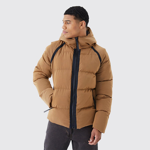 OEM Custom Wholesale Streetwear Slim Fit <b>Pullover</b> Fashion Wear Comfortable Pockets Design <b>Men's</b> Waterproof Breathable Front - Product Image 2