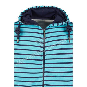 Sweat à capuche unisexe 445 GSM en molleton bouclette 100% coton de haute qualité, coupe oversize, uni, zippé, avec logo personnalisé, grammage lourd, cordon de serrage, hiver - Product Image 3