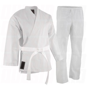 Uniforme de karaté professionnel blanc, Gi traditionnel d'arts martiaux, pour l'entraînement, la pratique et la compétition, combinaison de karaté durable pour hommes, femmes et enfants - Product Image 1