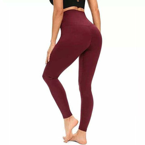 Women's High Waist Breathable Quick Dry Yoga Leggings Nylon Spandex Gym Fitness Workout Pants - Product Image 5