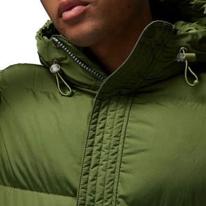 Comfortable Outerwear For Hiking Men Puffer <b>Jacket</b> Premium Insulated Winter Coat Lightweight Quilted Padding Breathable Warm - Product Image 2