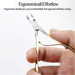 Pince à ongles en acier inoxydable de qualité supérieure, vente en gros, très populaire, pour manucure et pédicure, coupe-cuticules, pince de beauté pour doigts - Product Image 5
