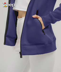 XEEP Sweat-shirts à capuche personnalisés pour hommes, en jersey tricoté, imprimés par transfert thermique, avec logo sur le devant, poche, respirants et à séchage rapide, pour l'hiver et les loisirs - Product Image 6