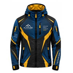 Blouson d'été léger pour moto, veste de moto respirante en textile, veste de protection en mesh pour motard, fournisseur de vêtements personnalisés pour hommes - Product Image 4