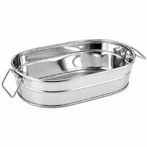 Mini French Fries Barrels Matte Black Fried Food Serving Bucket Galvanized Iron Metal Snack Basket for Restaurant and Fast Food - Product Image 2