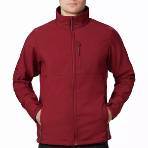 Veste softshell personnalisée pour homme, coupe-vent d'extérieur avec doublure polaire, tissu imperméable et respirant pour la randonnée et le quotidien - Product Image 3