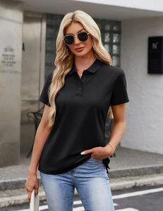 Wholesale <b>Womens</b> for <b>Shirt</b> Custom Embroidered Logo Knitted Eco-Friendly Soft Breathable Cotton Fabric Fashion Casual Wear - Product Image 1