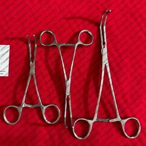 Juego de Pinzas Vasculares Satinsky DeBakey de Acero Inoxidable Alemán, 14cm, 16cm, 20cm, Pinzas Vasculares Quirúrgicas Atraumáticas, Certificación CE - Product Image 6
