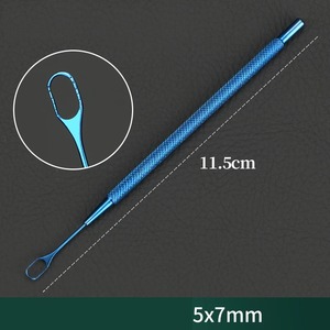 อุปกรณ์ผ่าตัดตา Ametrine Surgical 1 ชิ้น ห่วงเลนส์ตา ห่วงเลนส์สำหรับจักษุแพทย์ เครื่องมือผ่าตัดหู คอ จมูก คริสตัลริงสำหรับจักษุแพทย์ - Product Image 5