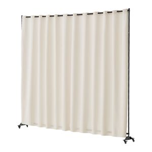 Divisorio Portatile Autoportante con Ruote, Schermo per la Privacy, Tenda Divisoria per Ufficio o Ospedale - Product Image 1